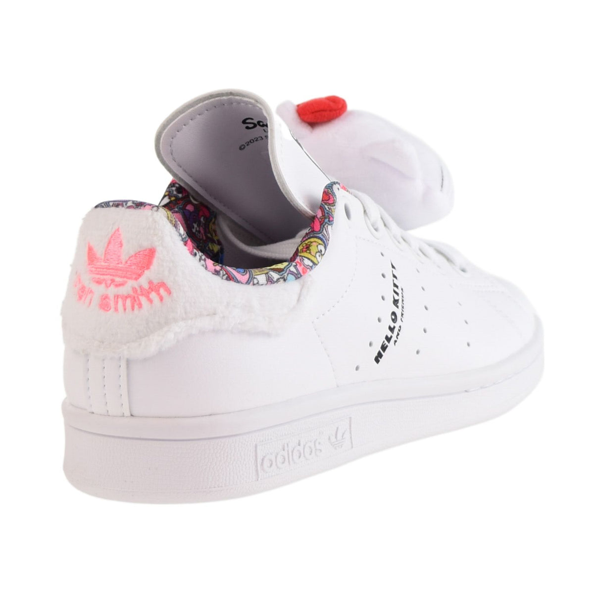 Adidas Stan Smith Women's Shoes Core Black-Light Flash Red