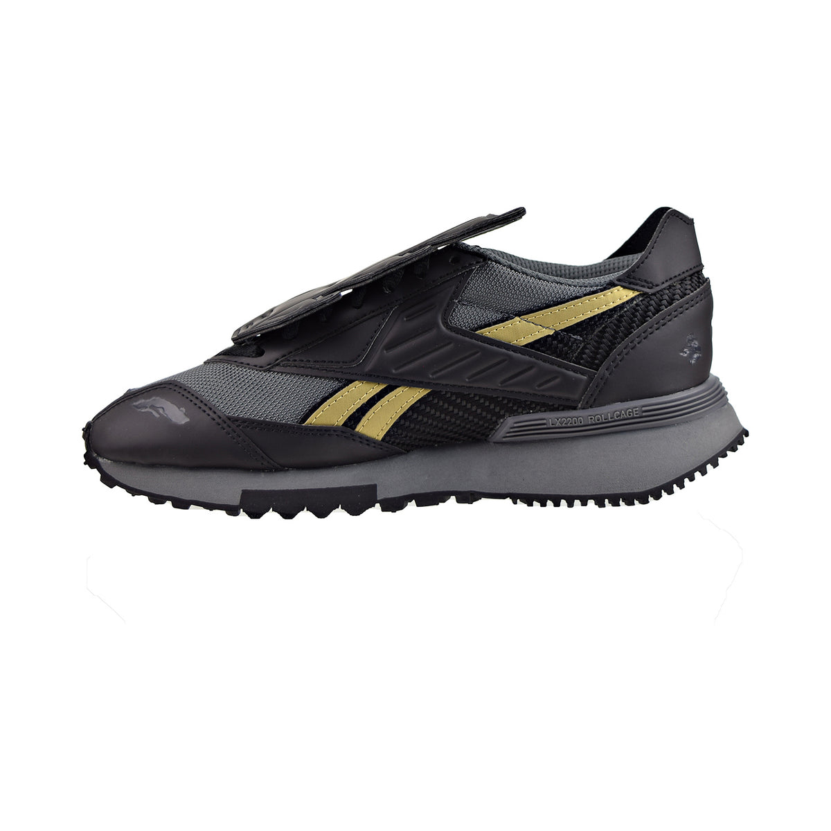 Reebok X DC LX 2200 "Batman" Men's Shoes Core Black-Alloy-Matte Gold