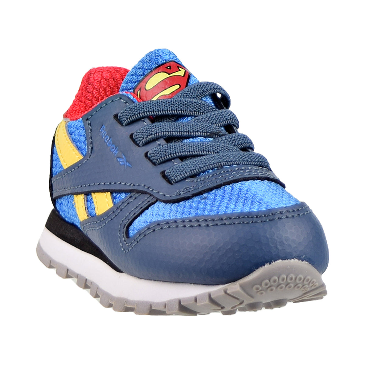Reebok X DC Classic Leather "Superman" Toddlers Shoes Upbeat Blue-Redtastic 