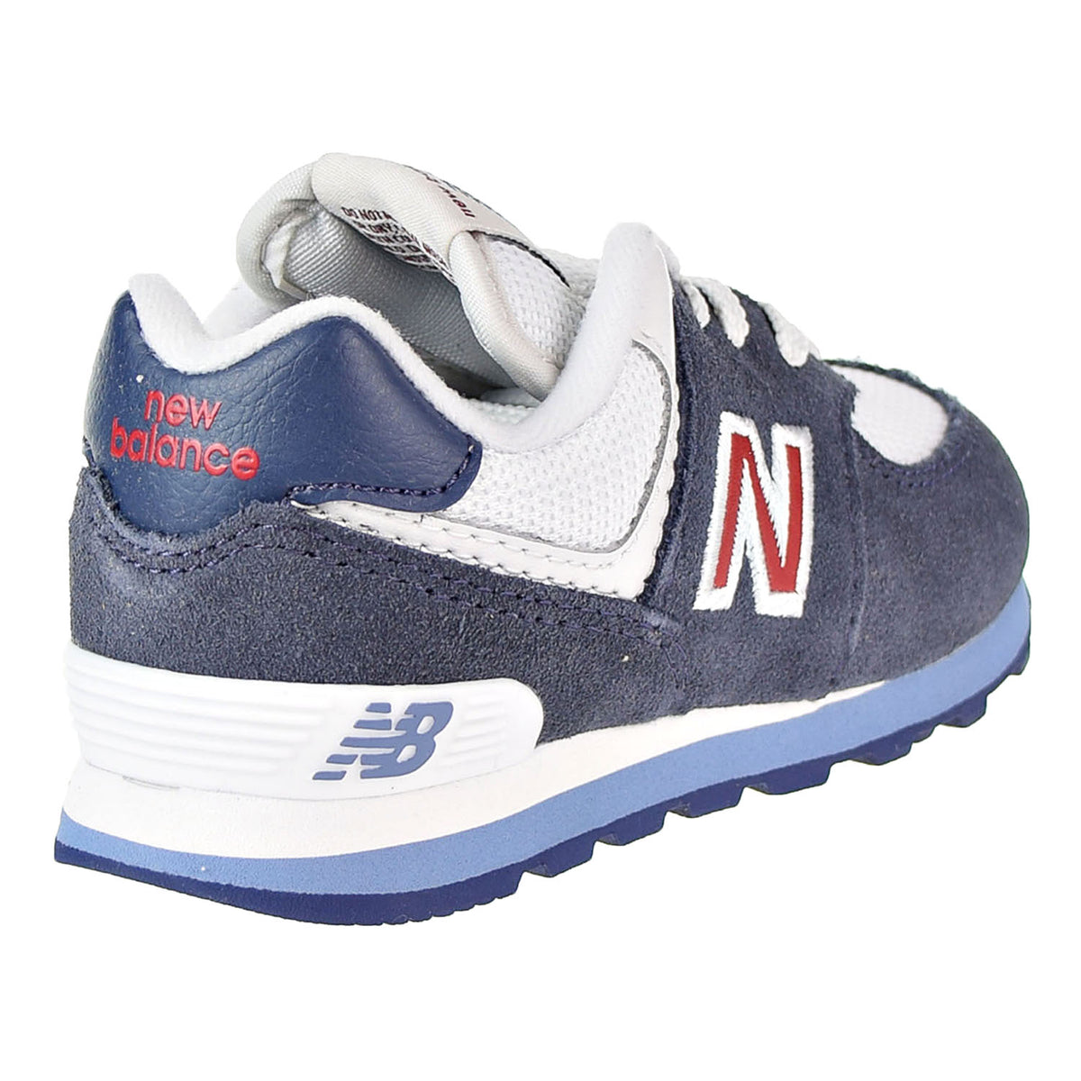 New Balance 574 Serpent Luxe Toddler's Shoes Navy Blue/White