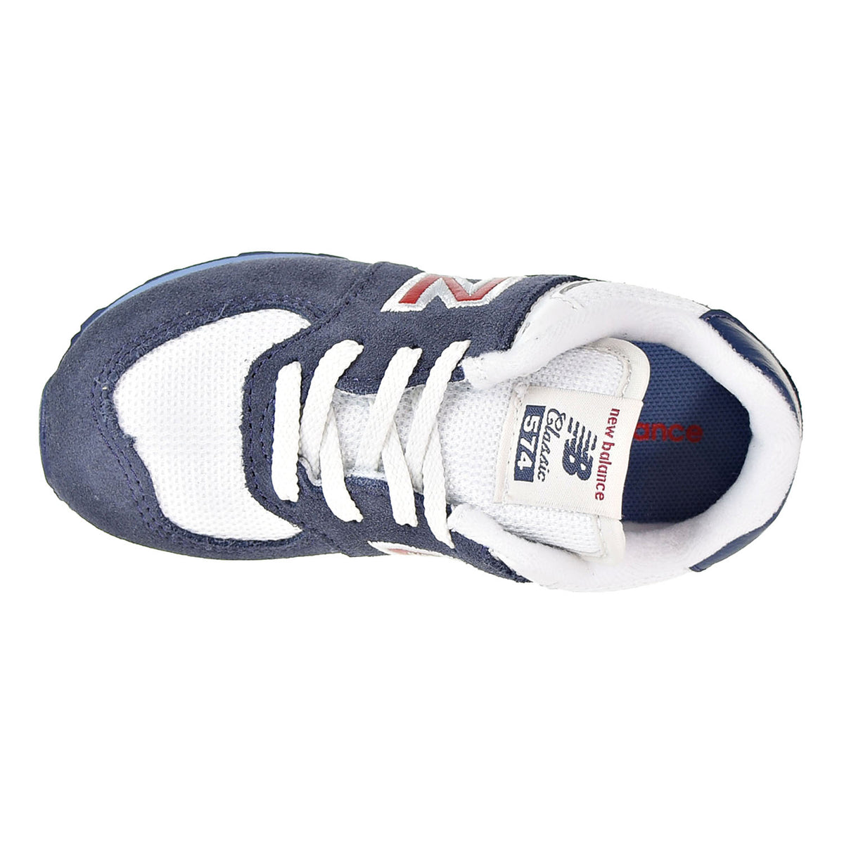 New Balance 574 Serpent Luxe Toddler's Shoes Navy Blue/White