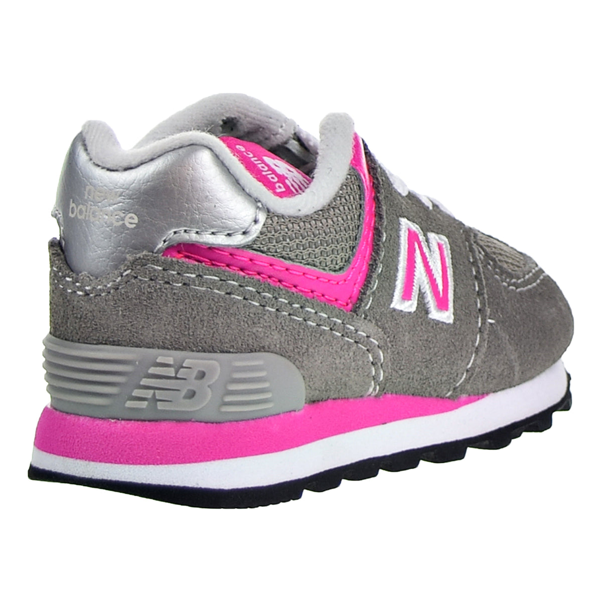 New Balance 574 Toddler's Shoes Pink/Grey