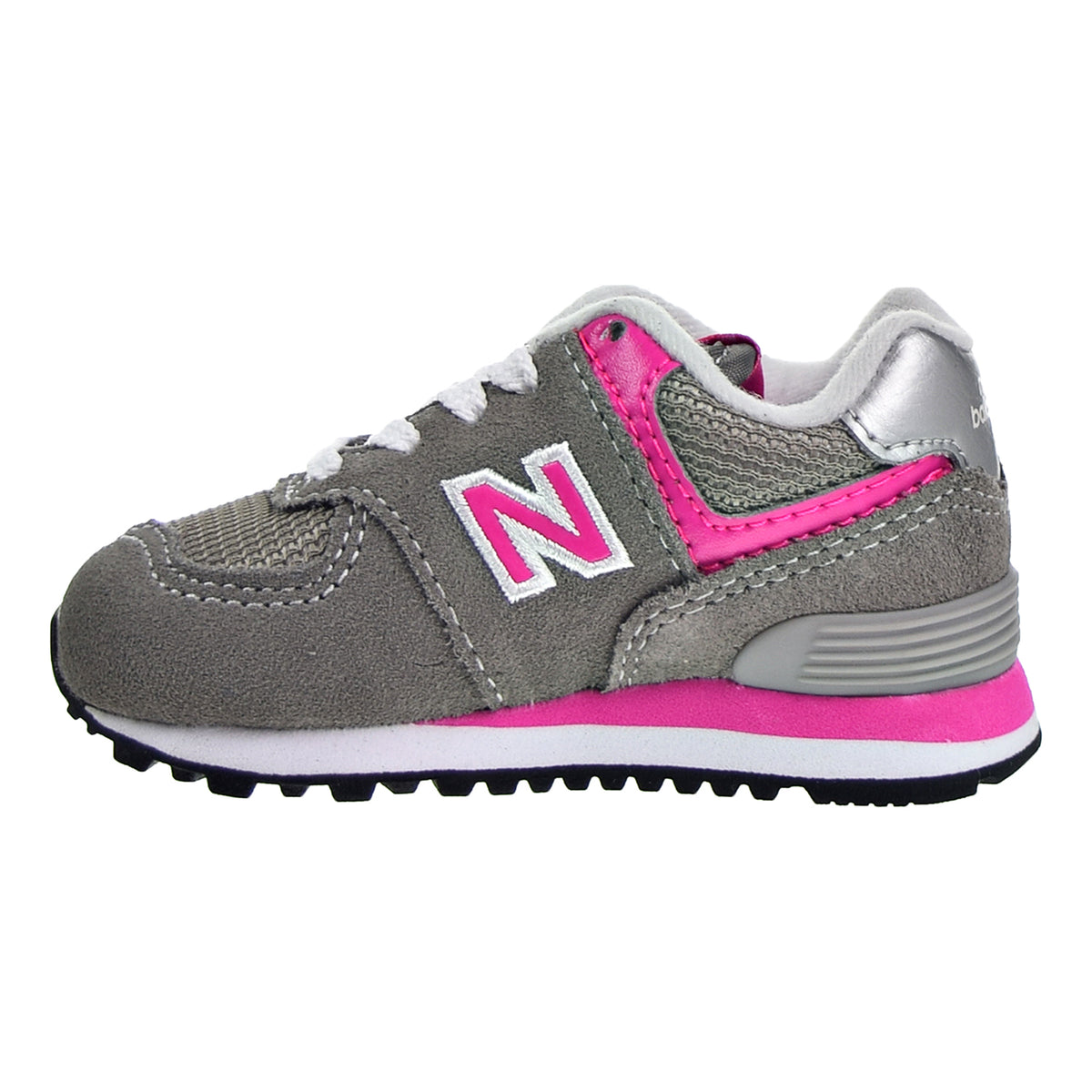New Balance 574 Toddler's Shoes Pink/Grey