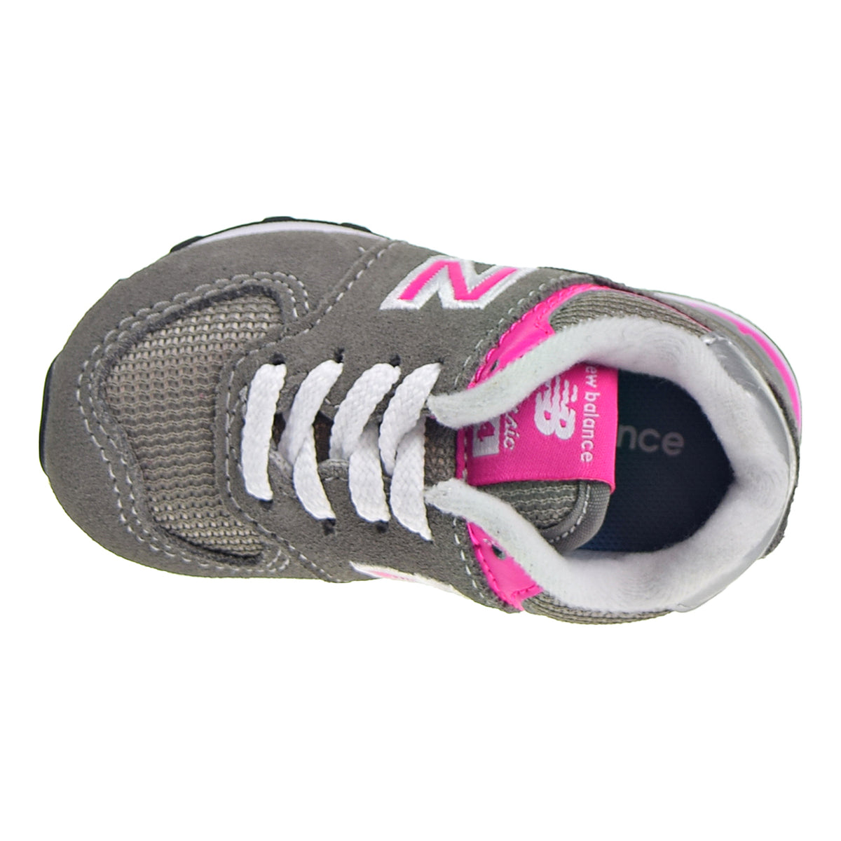 New Balance 574 Toddler's Shoes Pink/Grey