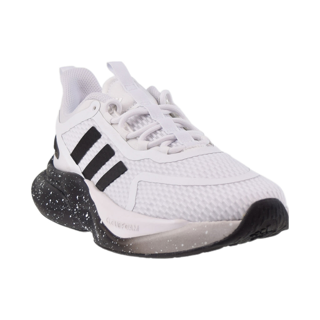 Adidas Alphabounce Men's Shoes Footwear White-Core Black Adidas Alphabounce Men's Shoes Footwear White-Core Black