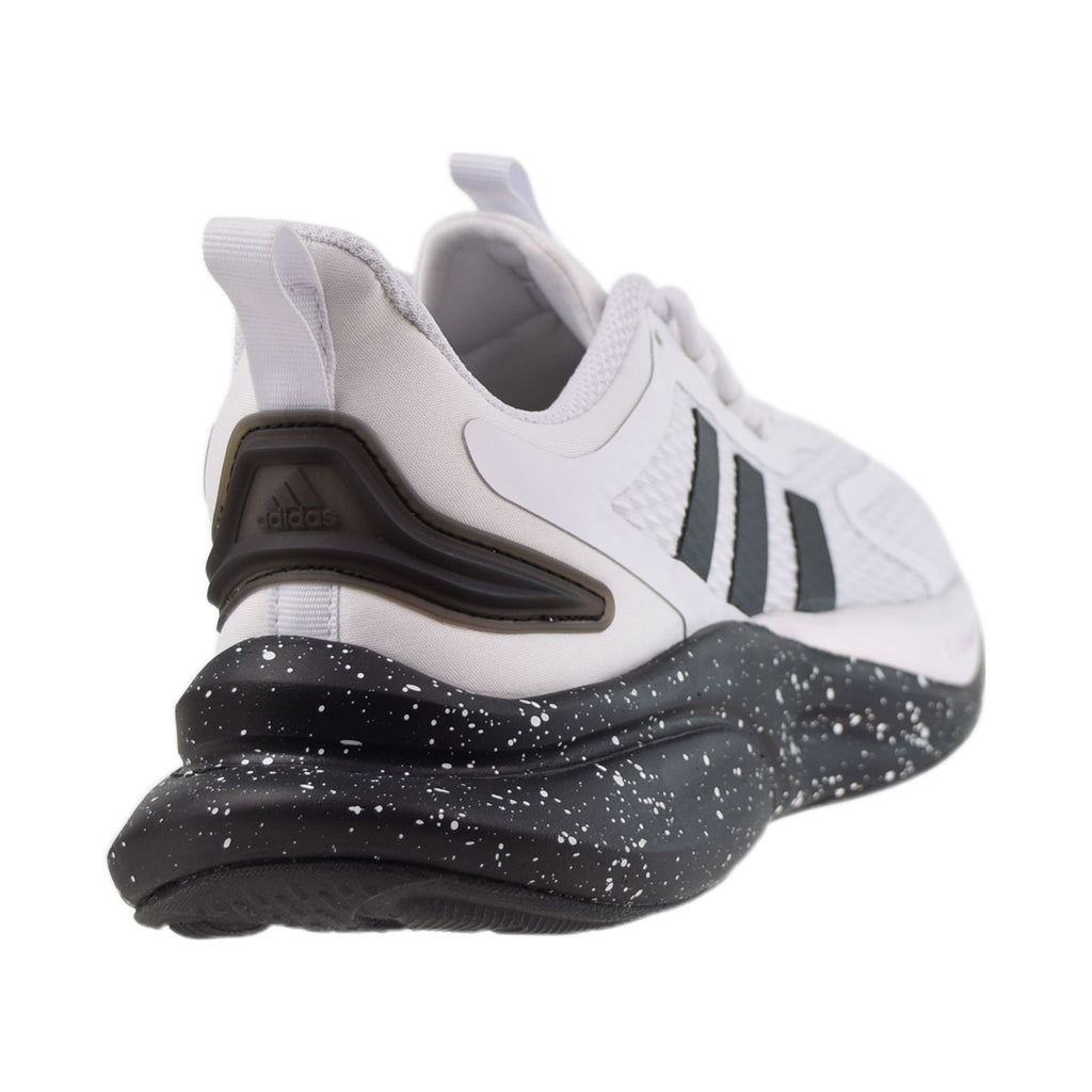 Adidas Alphabounce Men's Shoes Footwear White-Core Black Adidas Alphabounce Men's Shoes Footwear White-Core Black