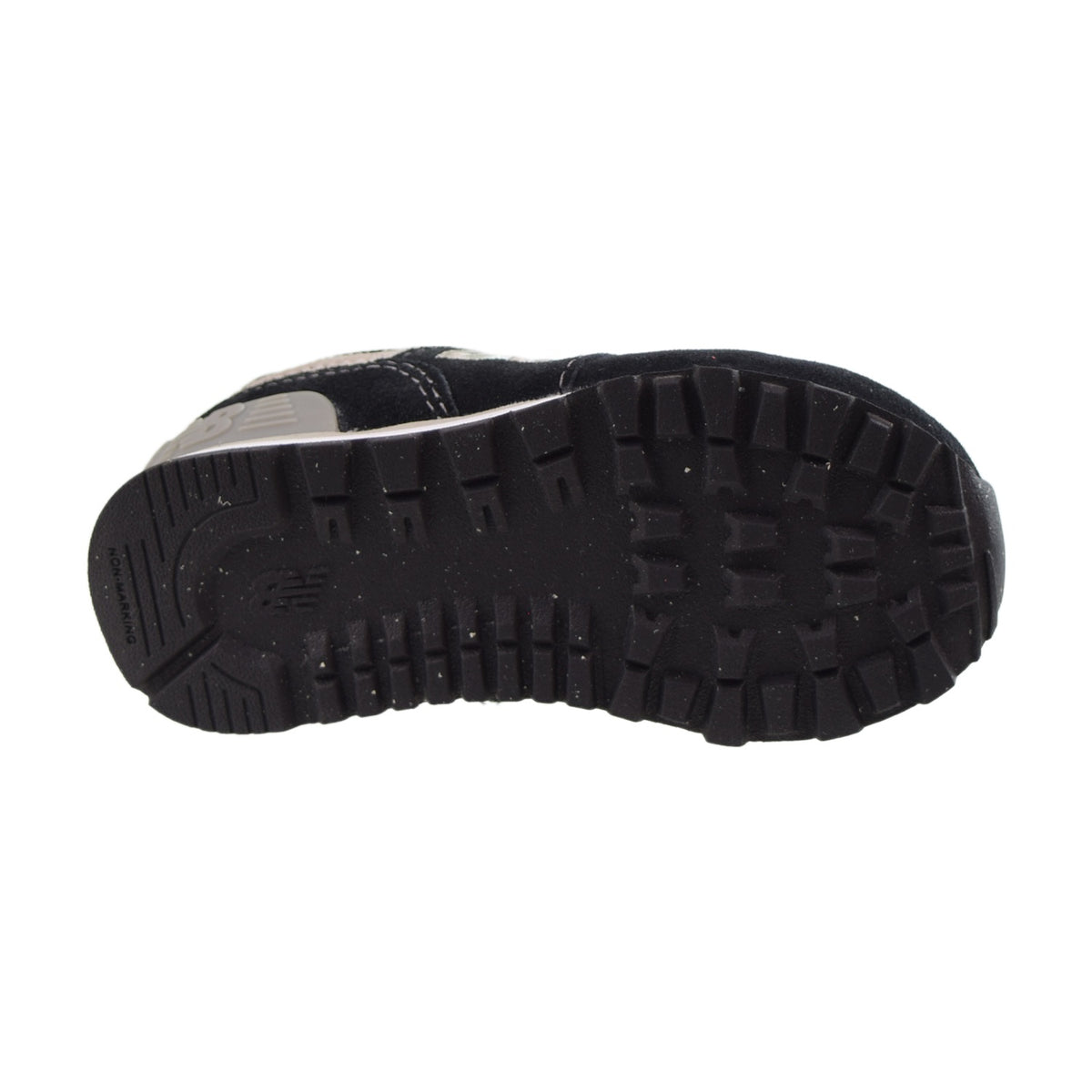 New Balance 574 Bungee "Core Pack" Toddler Shoes Black-White