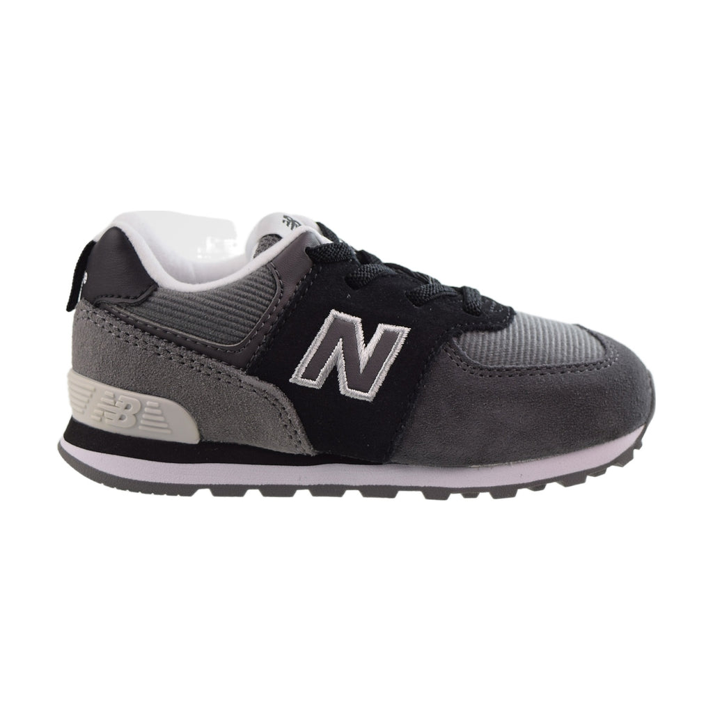 New Balance 574 Toddler Shoes Black-Grey