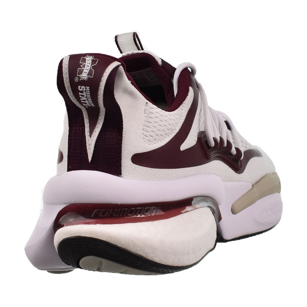 Adidas Mississippi State Alphaboost V1 Men's Shoes Cloud White-Team Ma