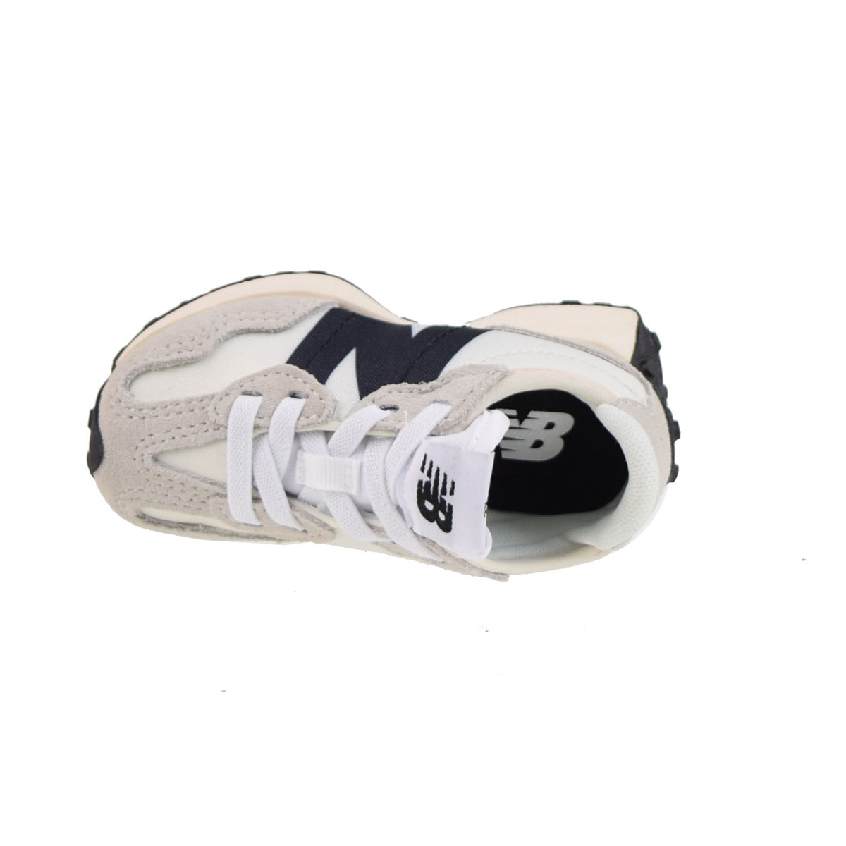New Balance 327 Toddlers Shoes Silver Birch-Sea Salt-Black
