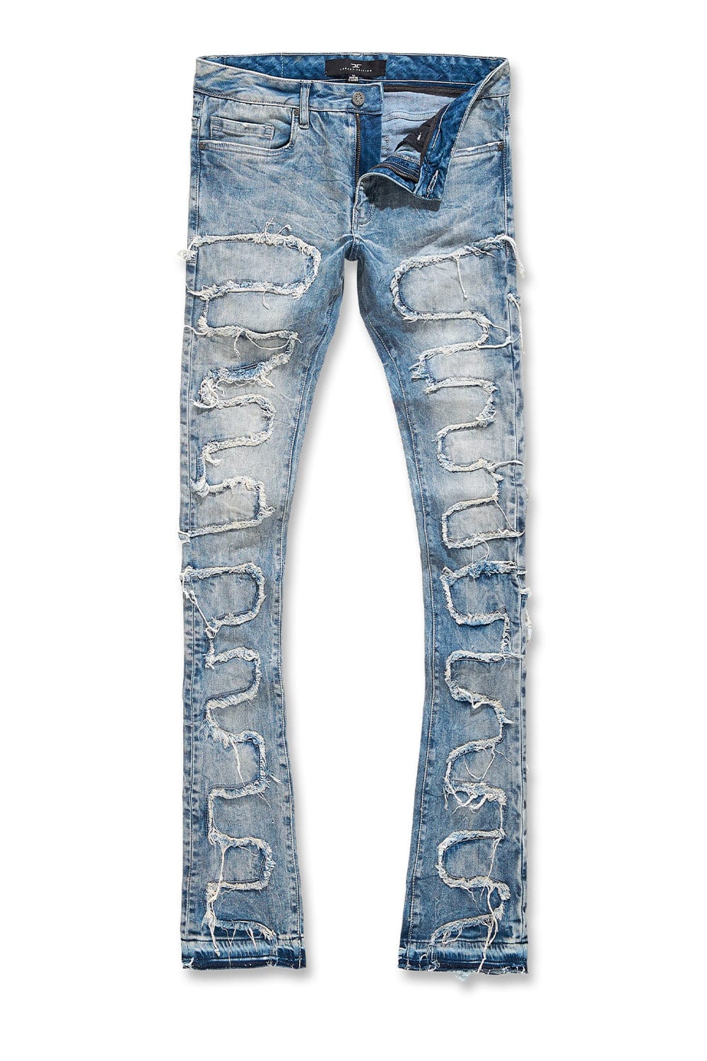 Jordan Craig Martin Stacked Python Men's Jean Pants Studio Blue