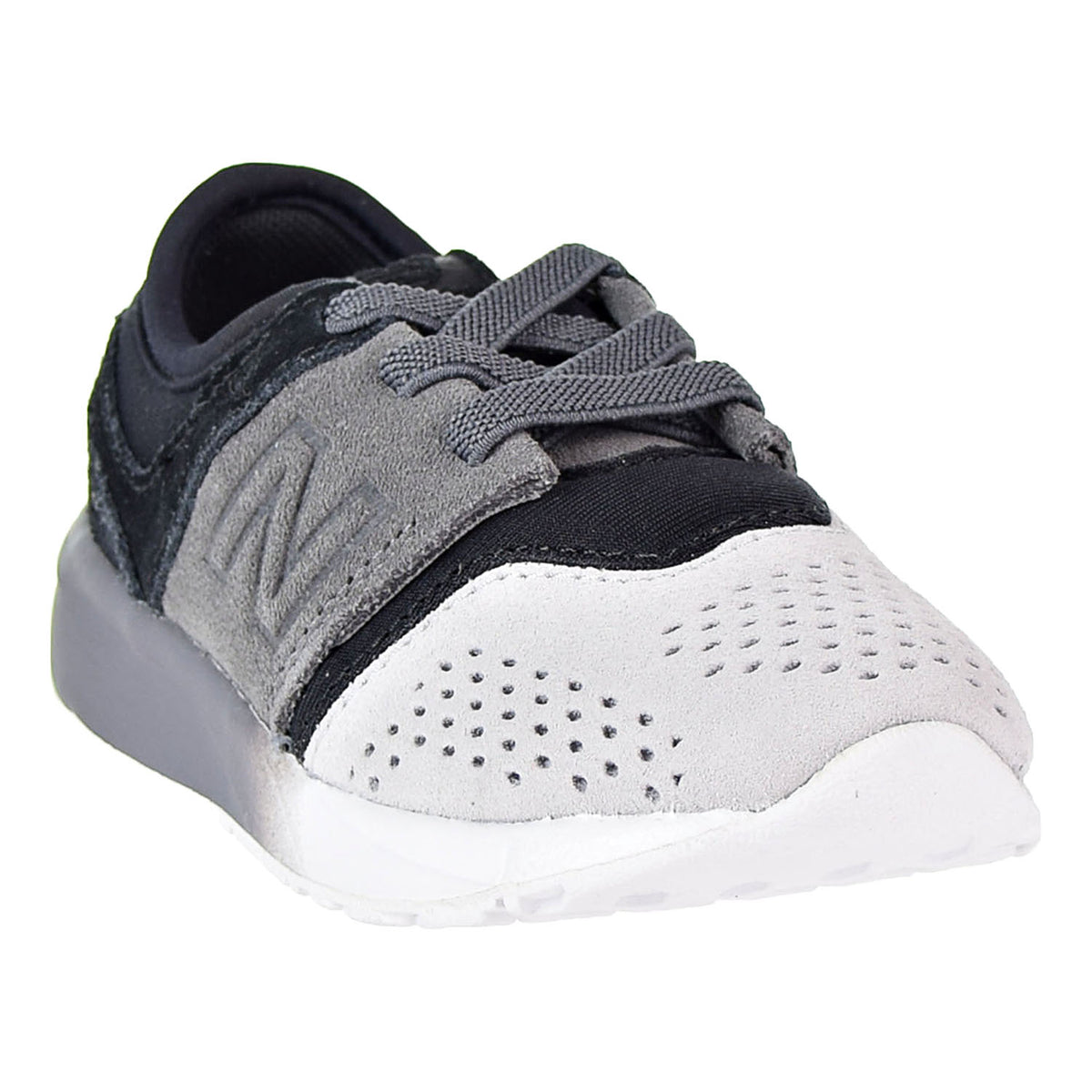 New Balance 247 Suede Toddler's Shoes Black/Castlerock