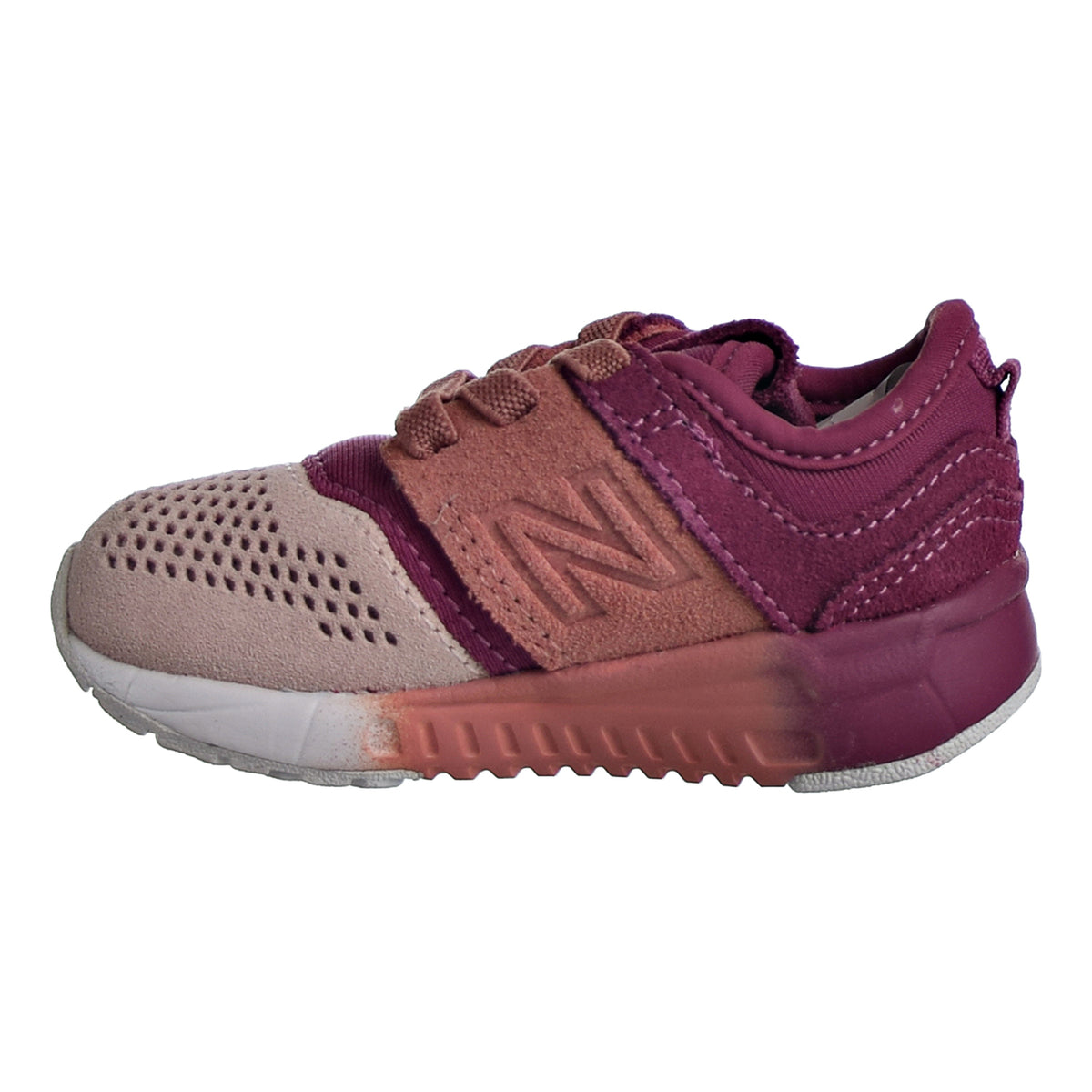 New Balance Suede 247 Toddler's Shoes Dusted Peach