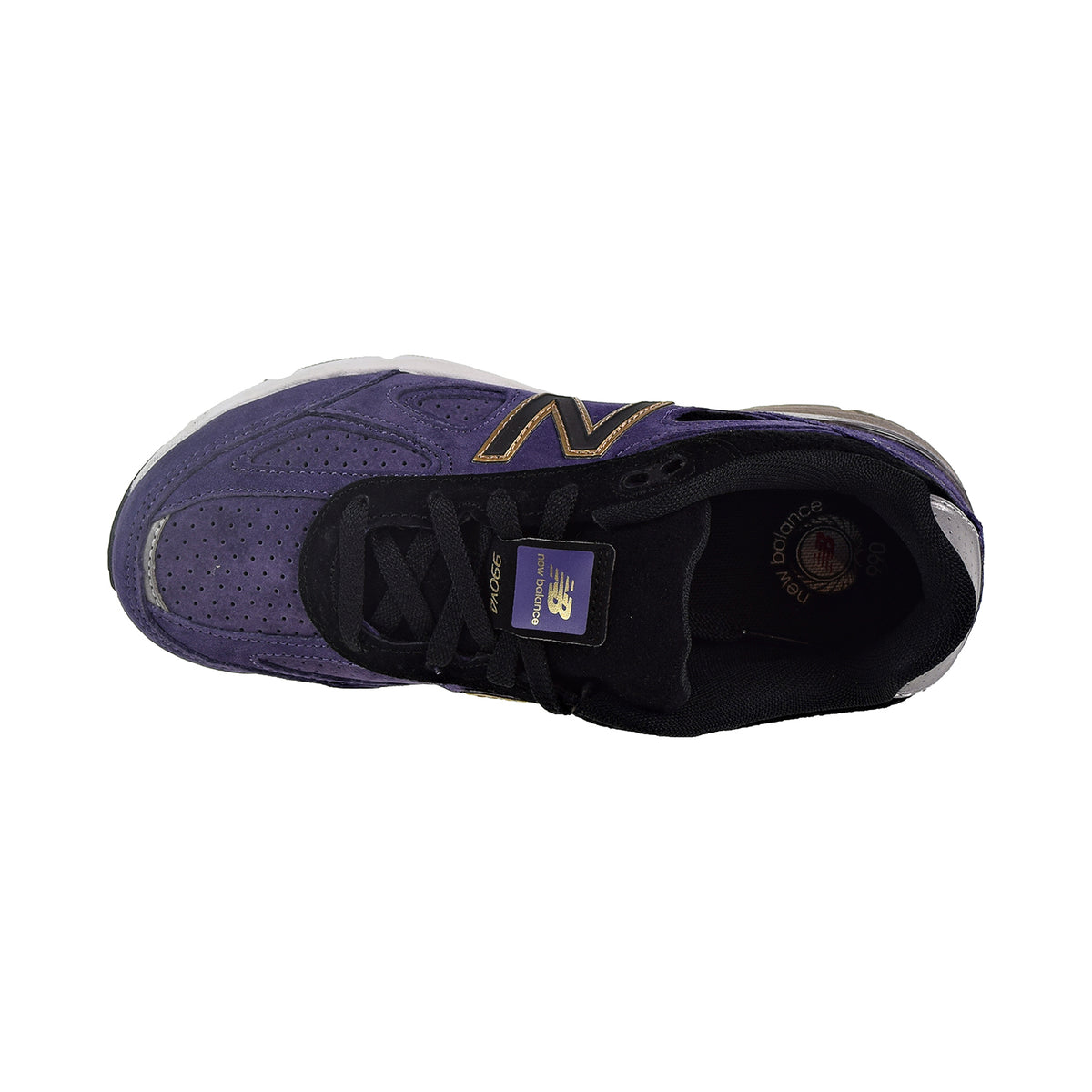 New Balance 990v4 Big Kids' Shoes Dark Purple