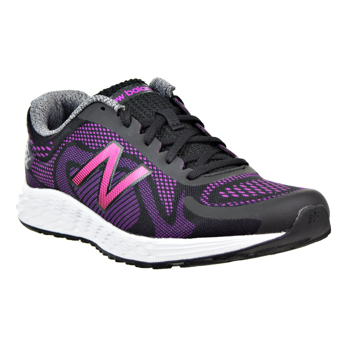 New Balance Arishi Big Kid's Running Shoes Black/Purple
