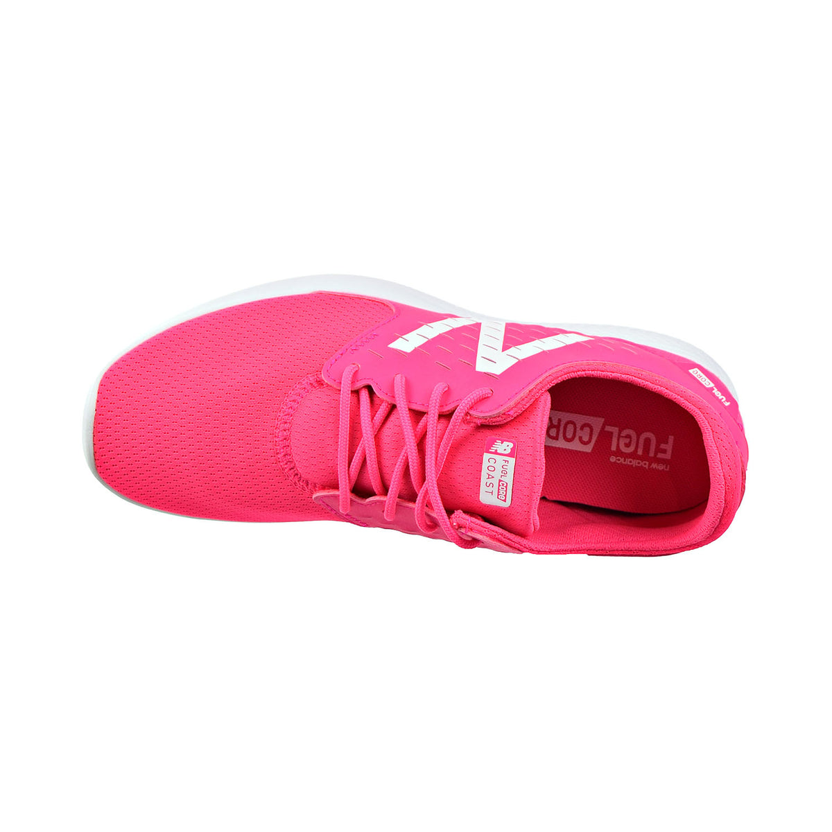 New Balance Fuelcore Coast V3 Kids Shoes Pink/White
