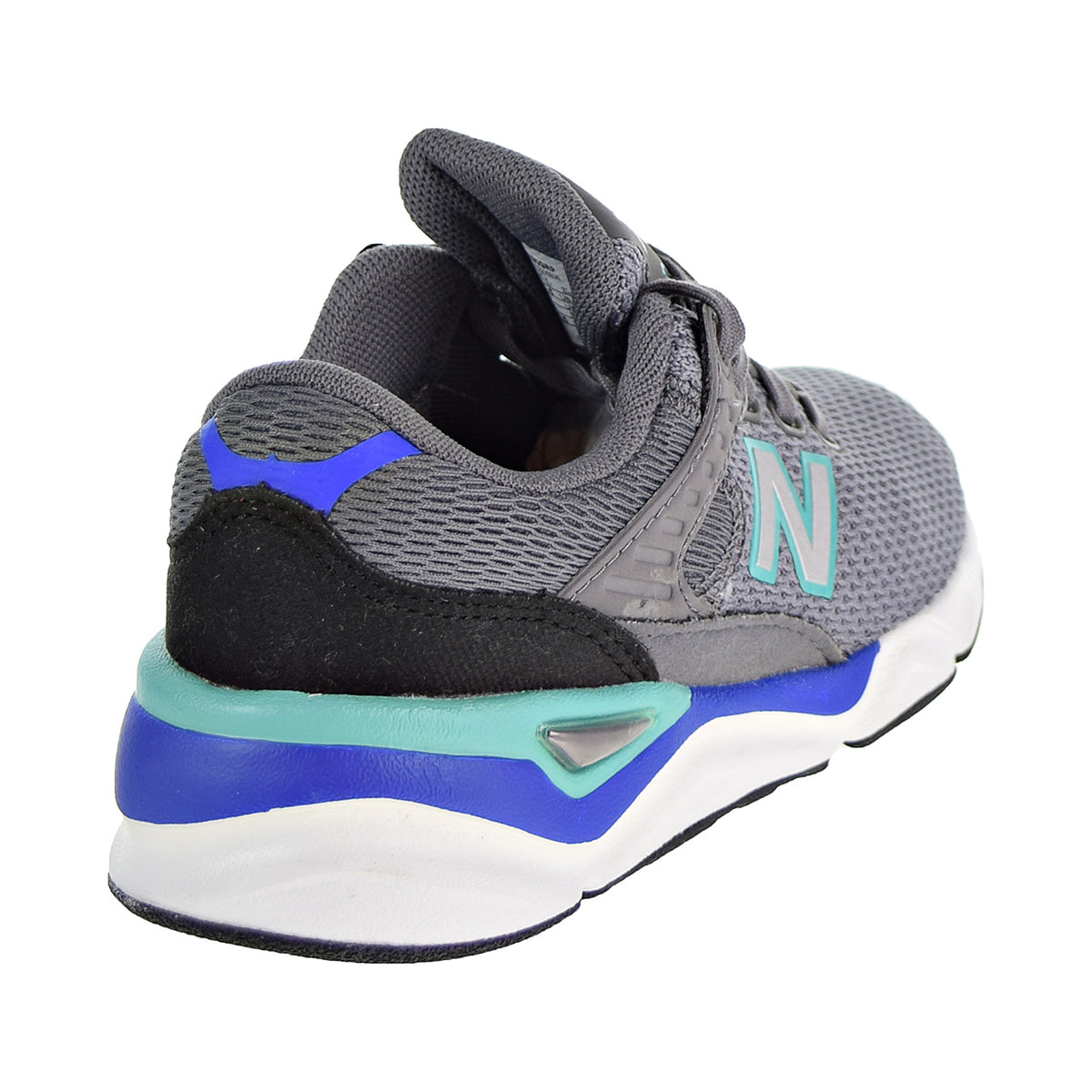 New Balance X-90 Little Kids' Shoes Grey/Green/Blue