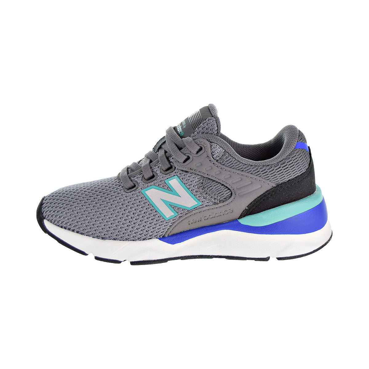 New Balance X-90 Little Kids' Shoes Grey/Green/Blue