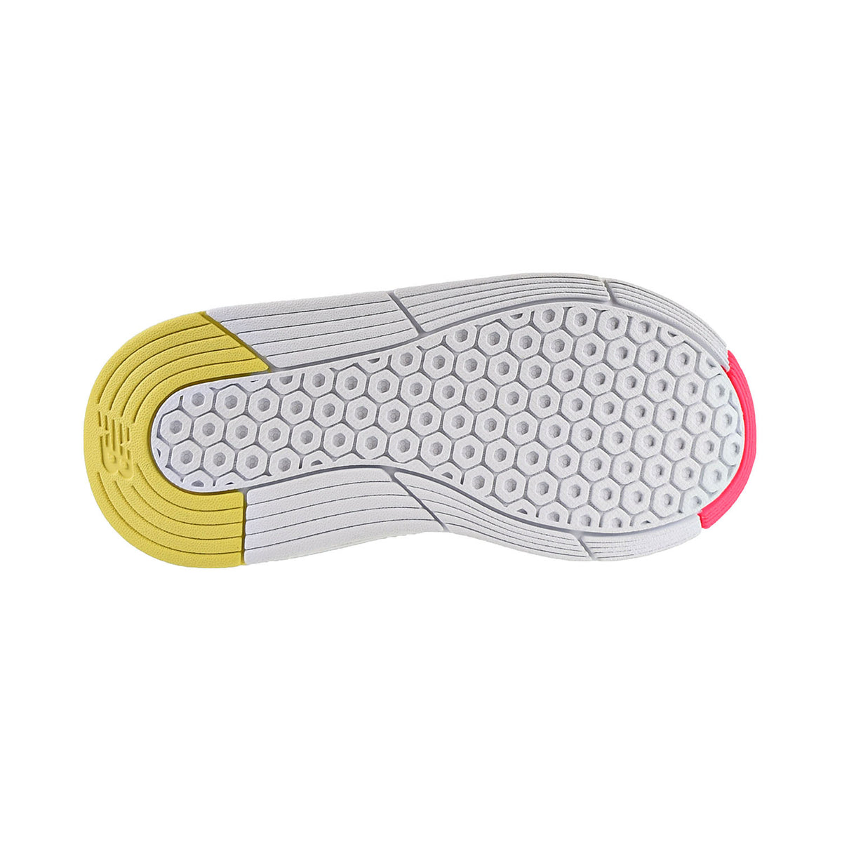 New Balance Little Kids Shoes Grey/Volt/Pink