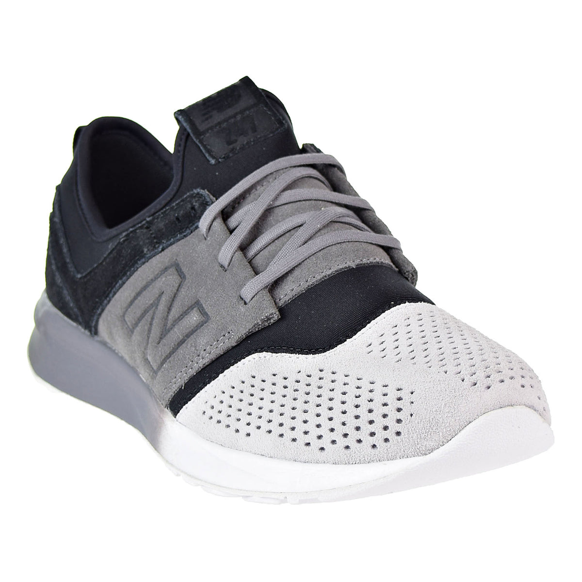 New Balance 247 Suede Big Kid's Shoes Black/Castlerock