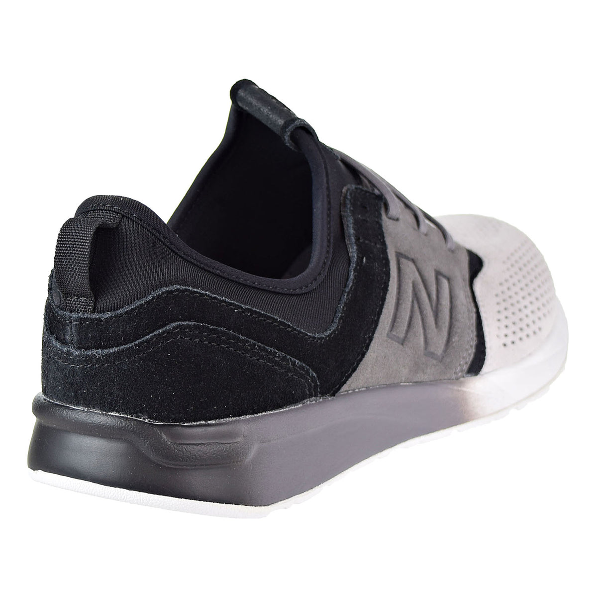 New Balance 247 Suede Big Kid's Shoes Black/Castlerock