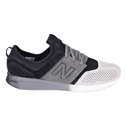 New Balance 247 Suede Big Kid's Shoes Black/Castlerock