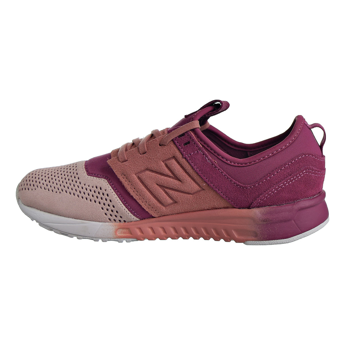New Balance Suede 247 Big Kid's Shoes Dusted Peach