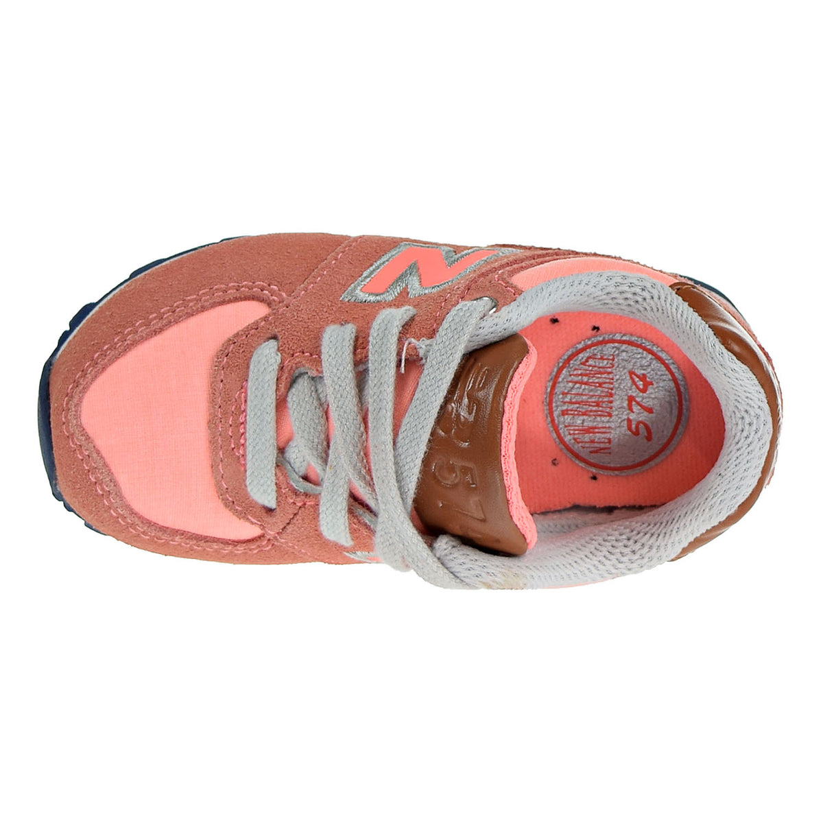 New Balance 574 Toddler's Shoes Peach