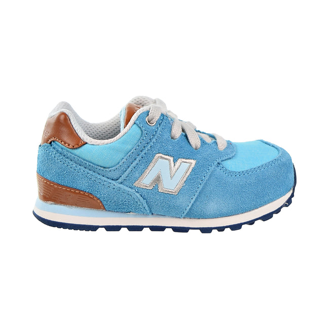 New Balance 574 Toddler Shoes Aqua