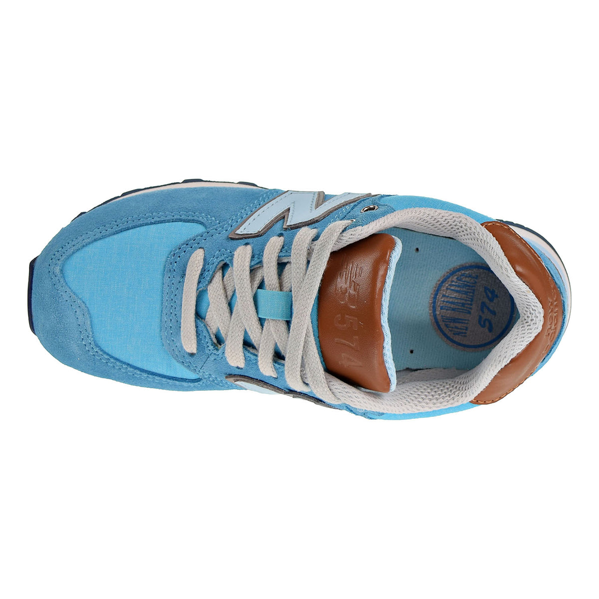 New Balance 574 Little Kids' Shoes Aqua Blue