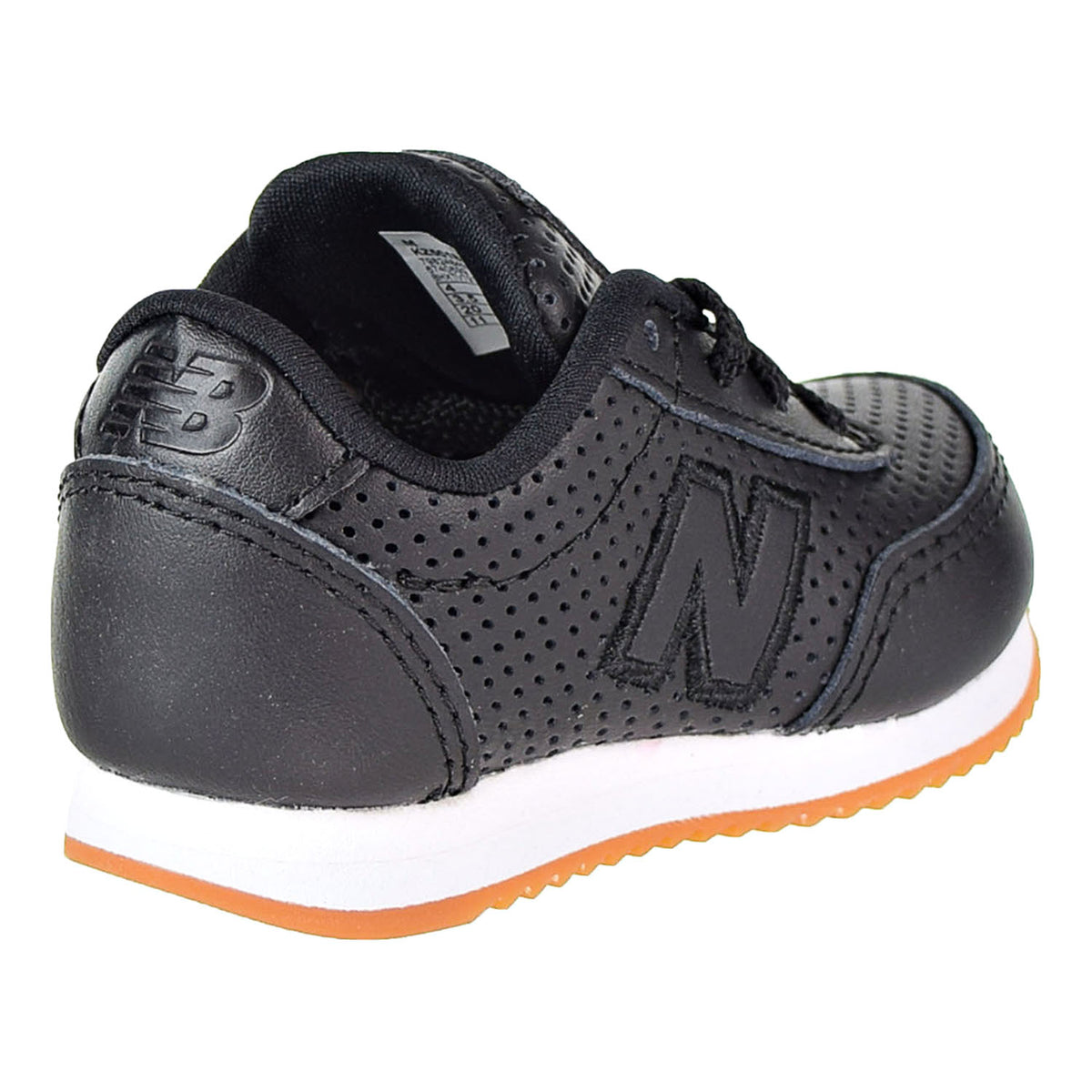 New Balance 501 Ripple Sole Toddler's Shoes Black/White