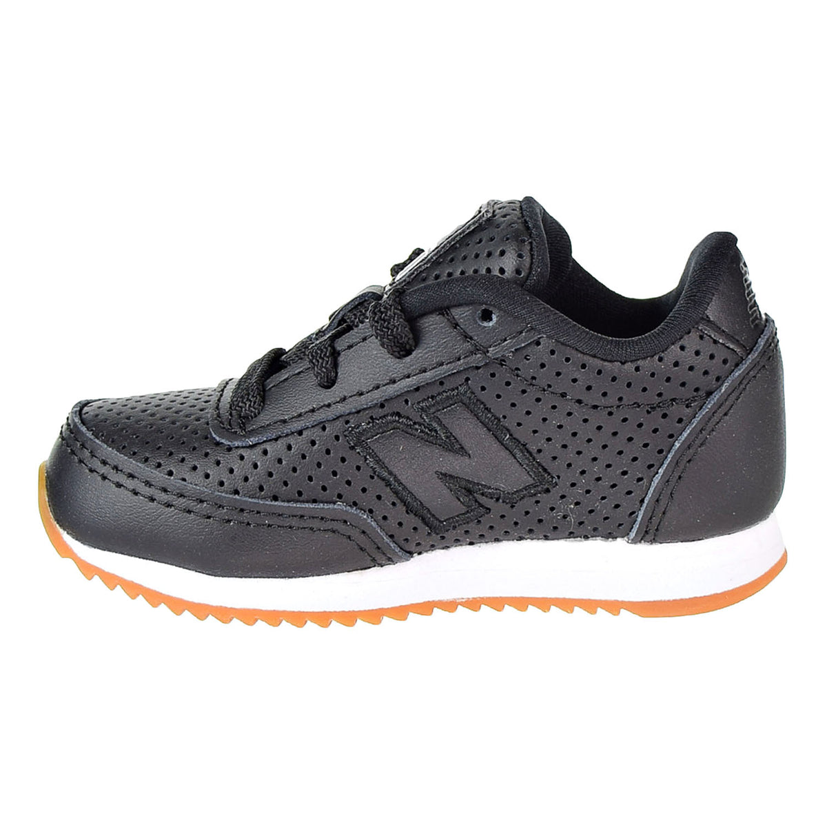 New Balance 501 Ripple Sole Toddler's Shoes Black/White