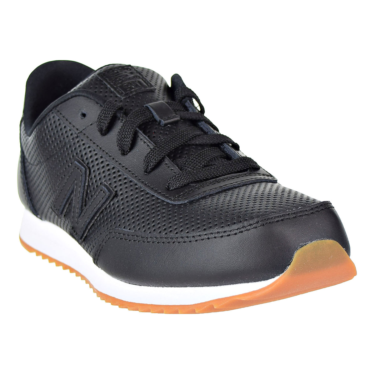 New Balance 501 Ripple Sole Big Kid's Shoes Black/White
