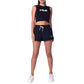 Fila Gabriella Knit Women's Short Peacoat-White