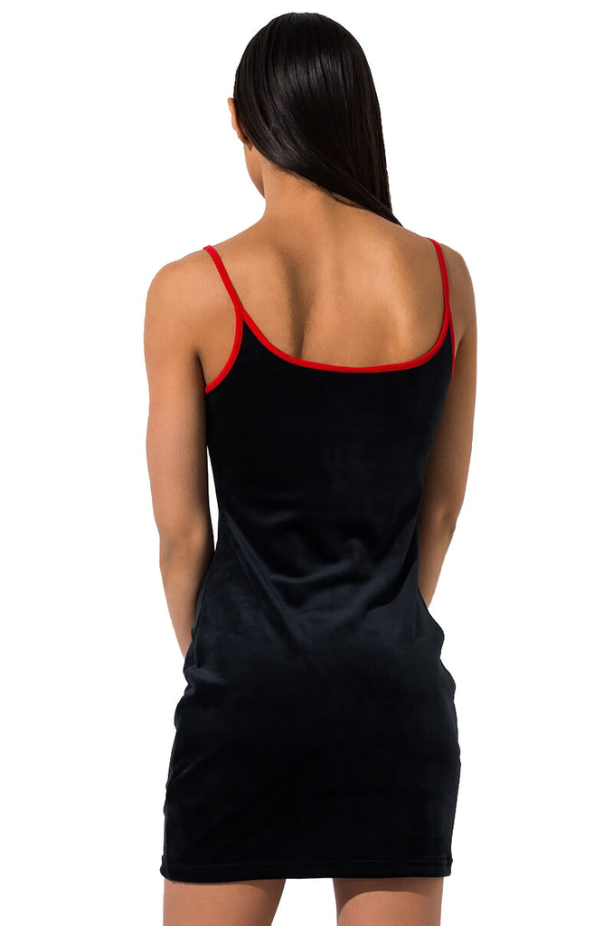 Fila Women's Dylana Cami Bodycon Dress Black Fila Women's Dylana Cami Bodycon Dress Black