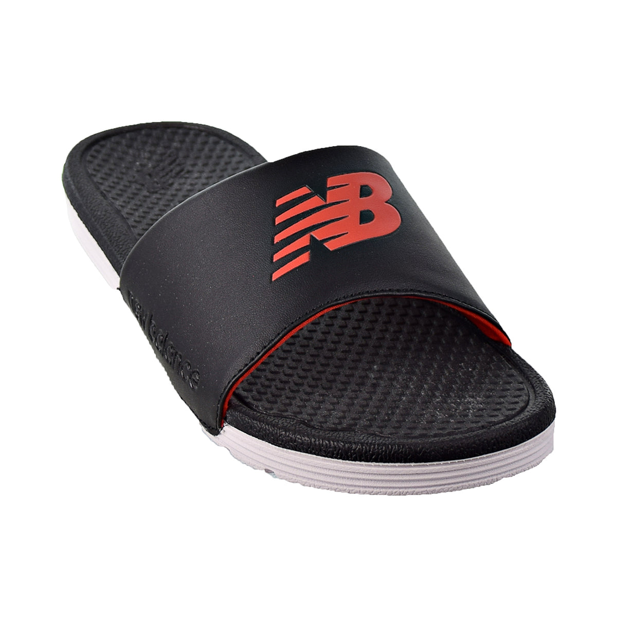 New Balance Pro Mens Slides Black/White/Red