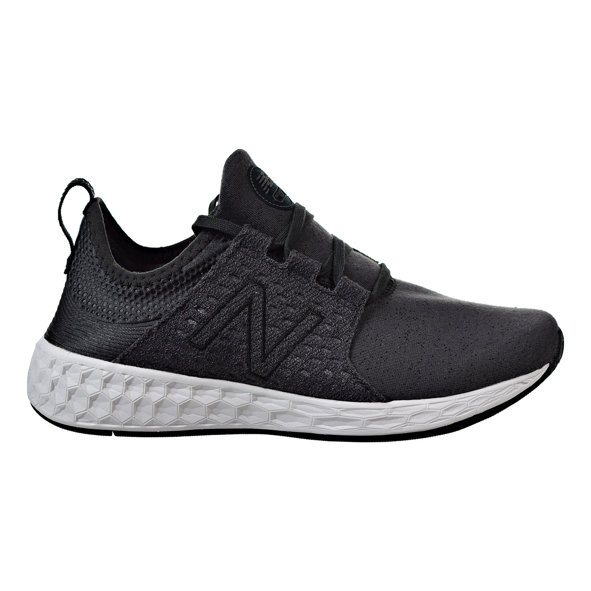 New Balance Fresh Foam Cruz Retro Hoodie Mens Running Shoes Charcoal/White