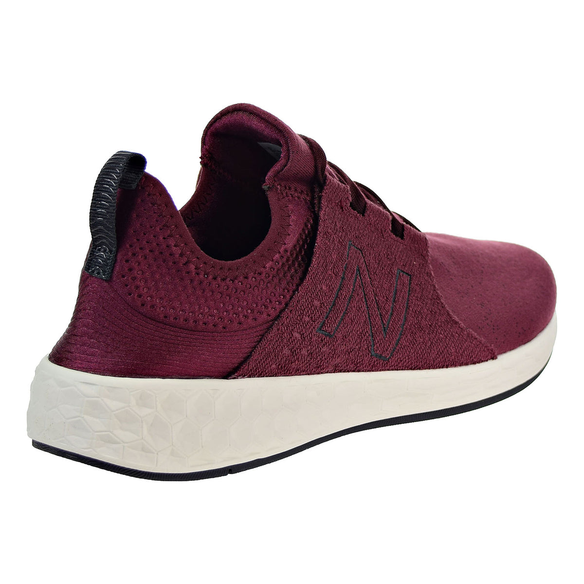 New Balance Fresh Foam Cruz Retro Hoodie Mens Running Shoes Oxblood/White