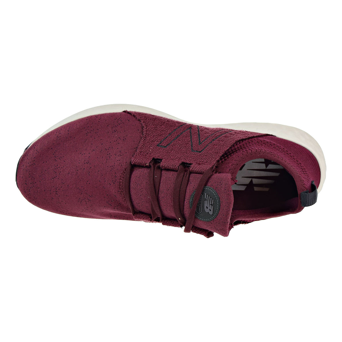 New Balance Fresh Foam Cruz Retro Hoodie Mens Running Shoes Oxblood/White