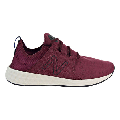 New Balance Fresh Foam Cruz Retro Hoodie Mens Running Shoes Oxblood/White
