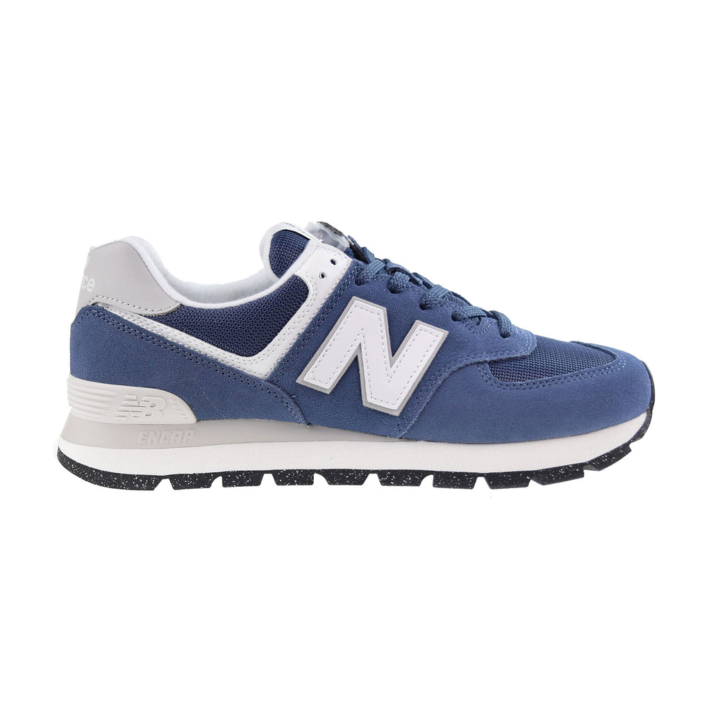 New Balance 574 Men's Shoes Blue-White