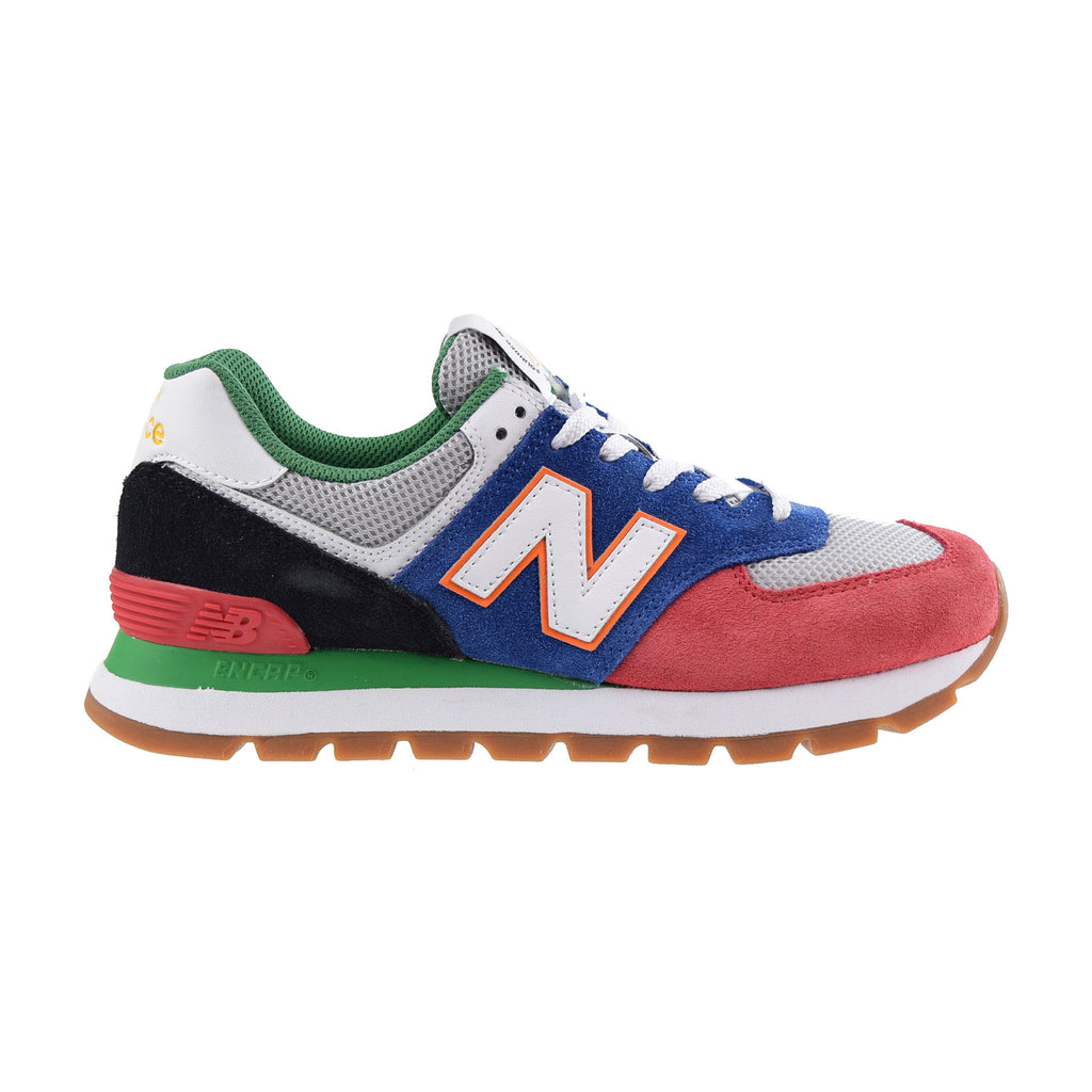 New Balance 574 Rugged Men's Shoes Red-Blue