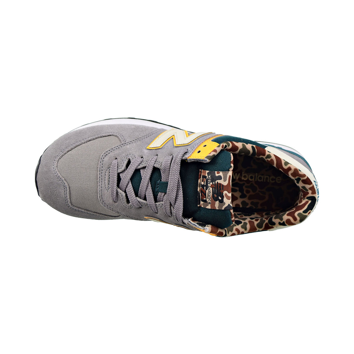 New Balance 574 Men's Shoes Grey/Green