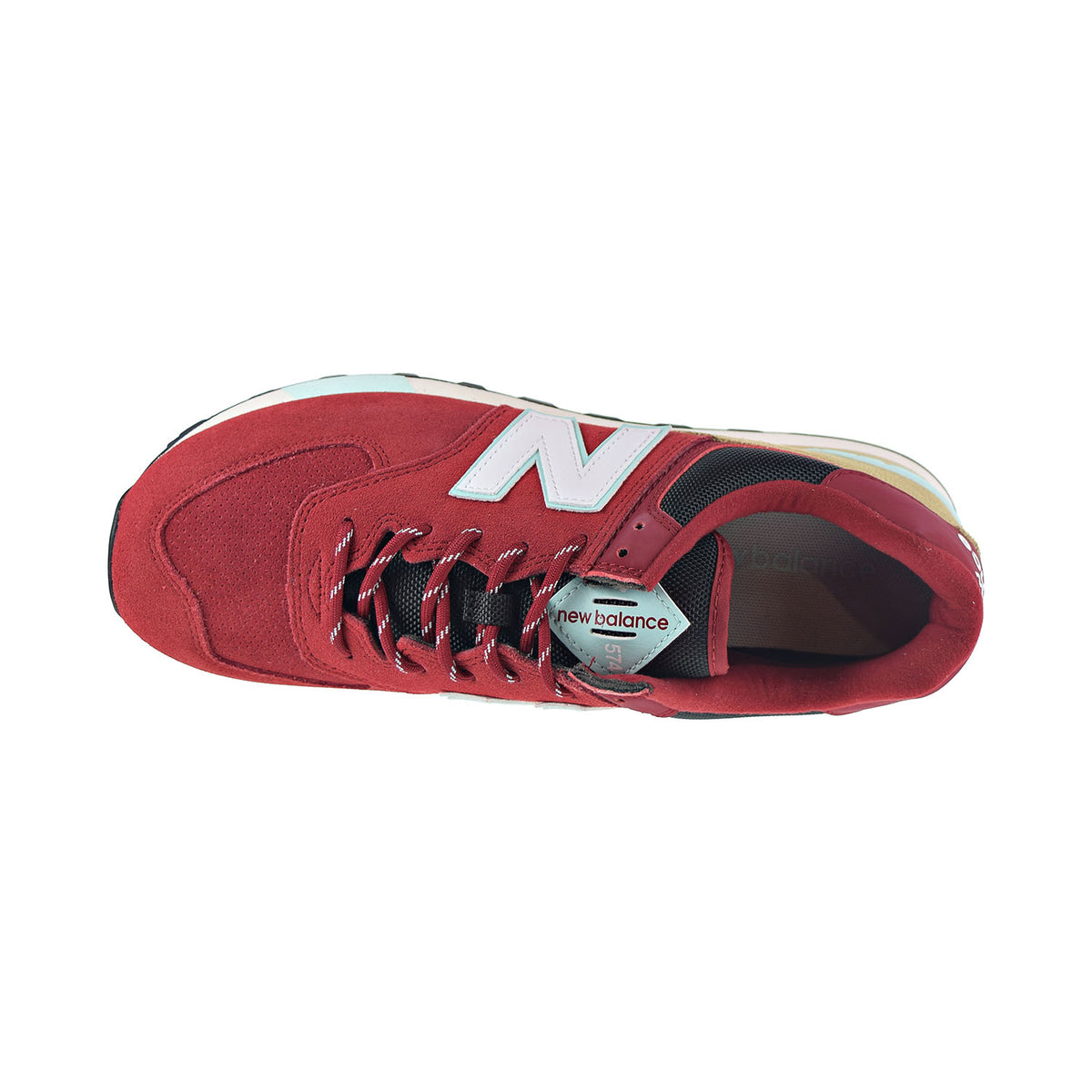 New Balance Classic 574 Men's Shoes Dark Red/Brown/Teal