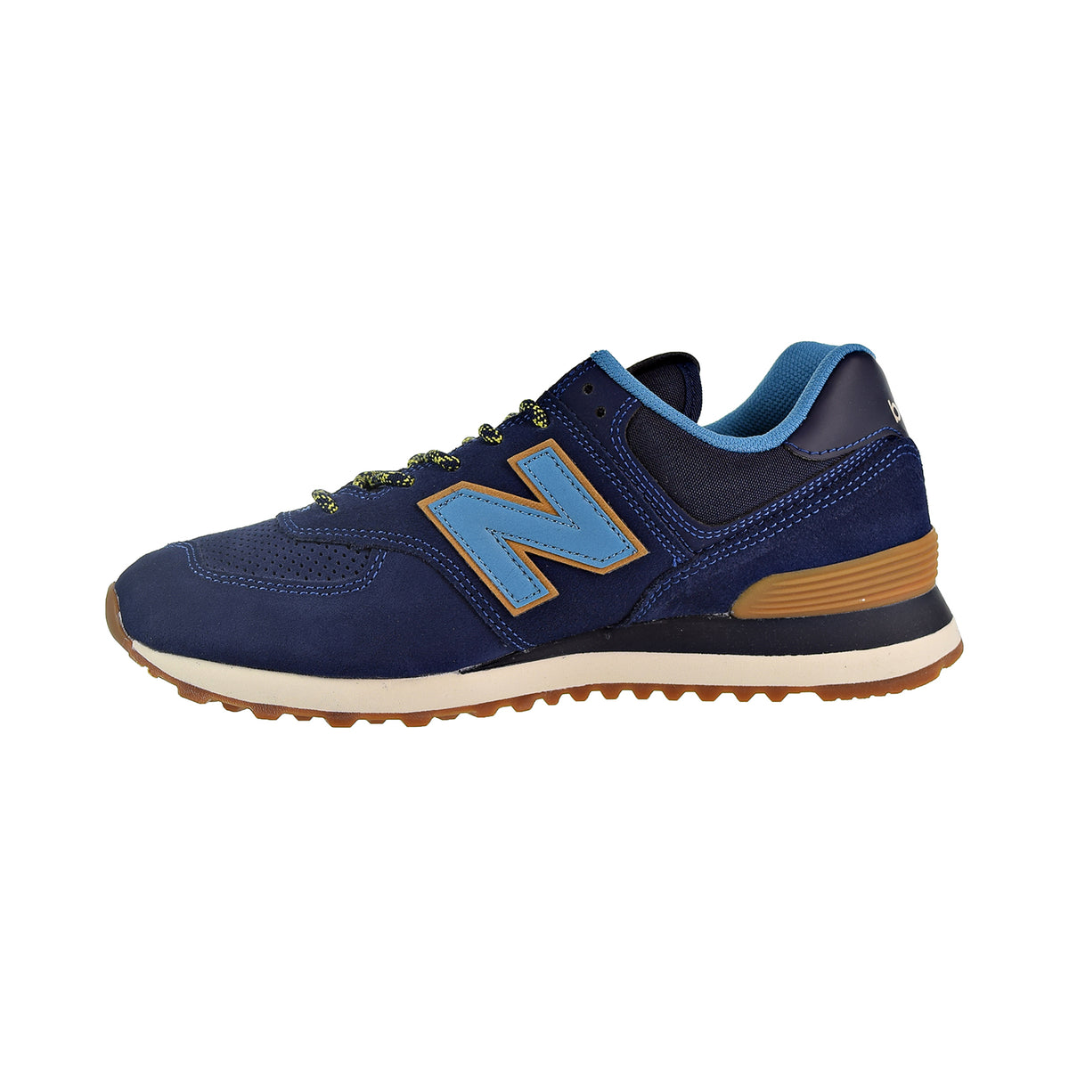 New Balance 574 Men's Shoes Pigment Blue