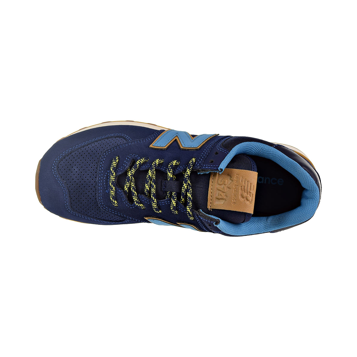 New Balance 574 Men's Shoes Pigment Blue