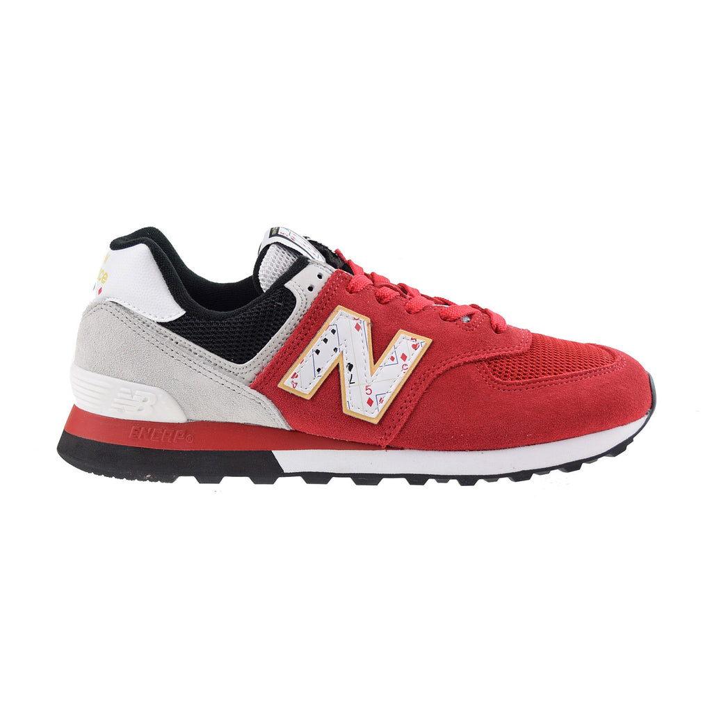 New Balance 574 "Playing Card" Men's Shoes Red-Summer Fog
