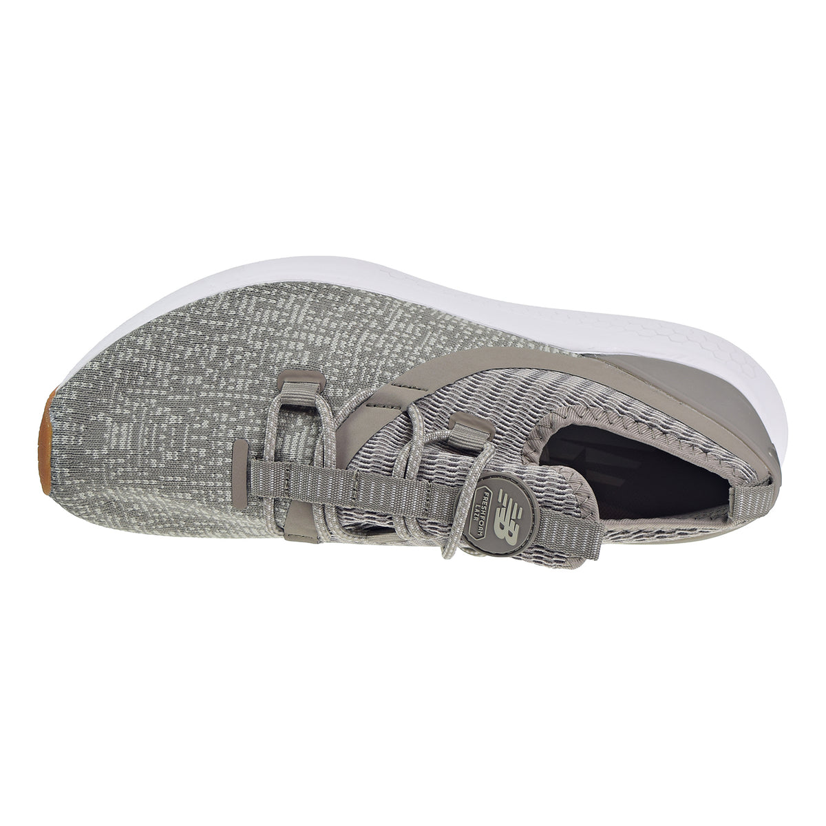 New Balance Fresh Foam Lazer Men's Running Shoes Stone Grey/White