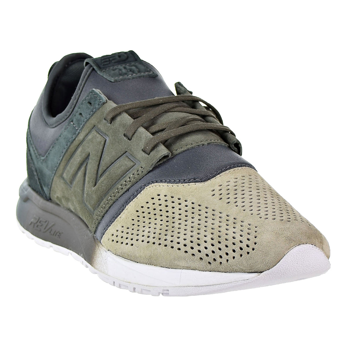 New Balance Suede 247 Men's Shoes Grove/Trench/Olive