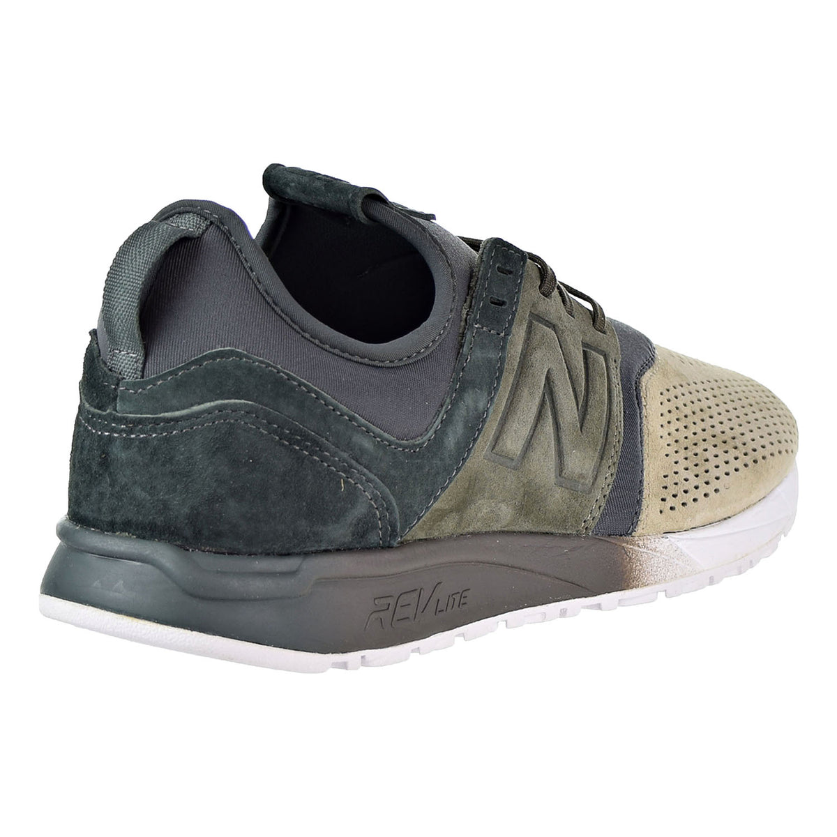 New Balance Suede 247 Men's Shoes Grove/Trench/Olive